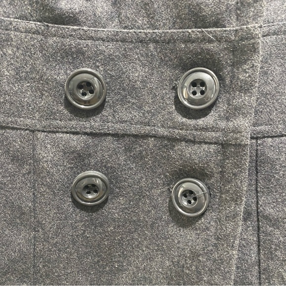Ricki’s grey double button Pea  wool jacket women’s  size XS - Picture 5 of 10